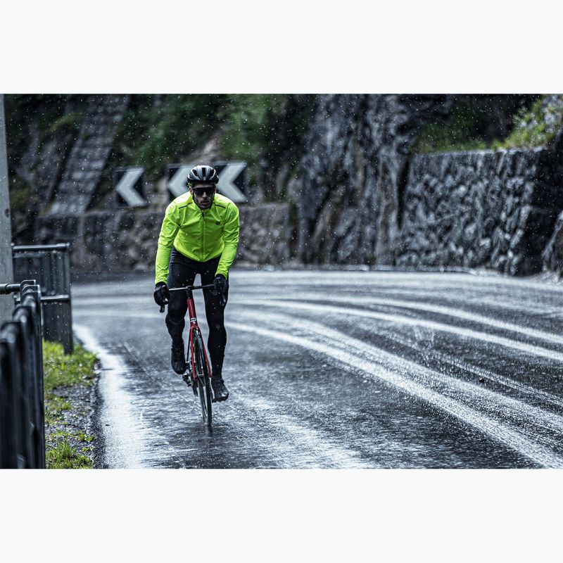 Giacca da ciclismo da uomo Rogelli Distance giallo 6