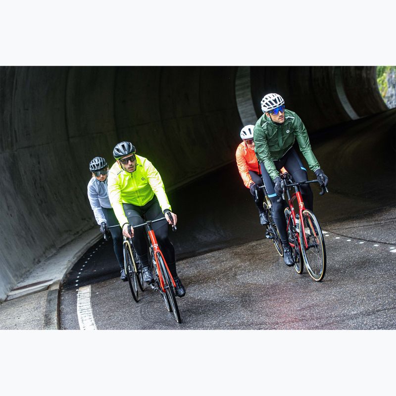 Giacca da ciclismo da uomo Rogelli Distance giallo 8