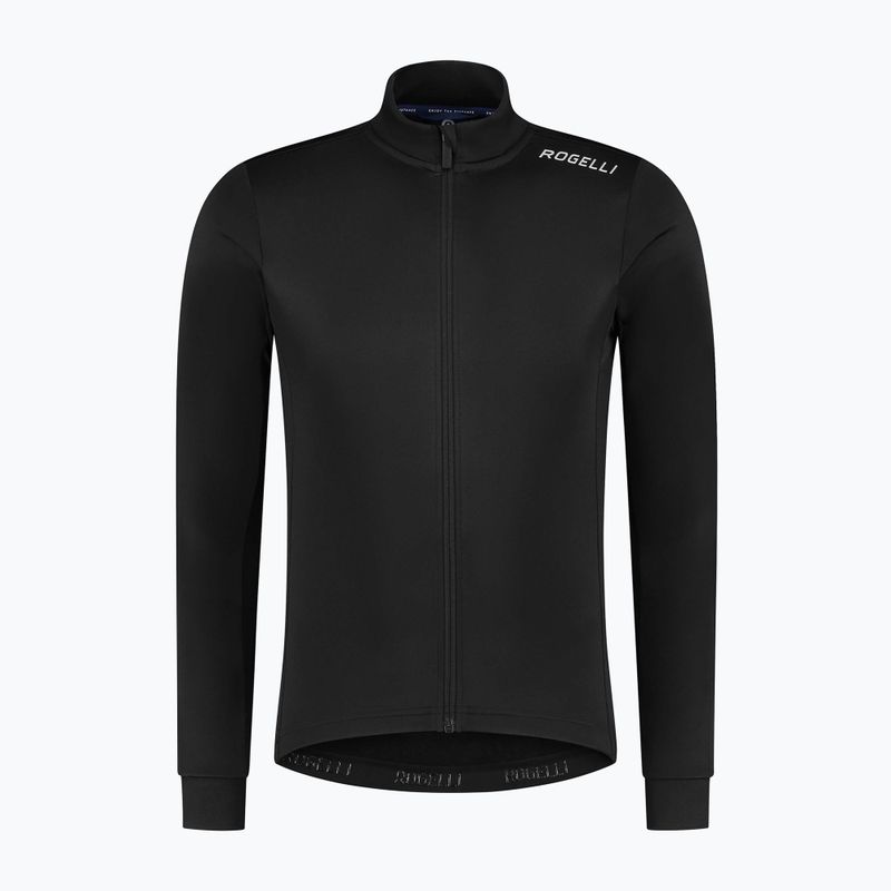 Maniche lunghe ciclismo uomo Rogelli Core nero 4