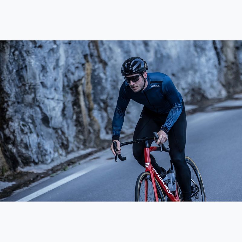 Manica lunga ciclismo uomo Rogelli Core navy 9