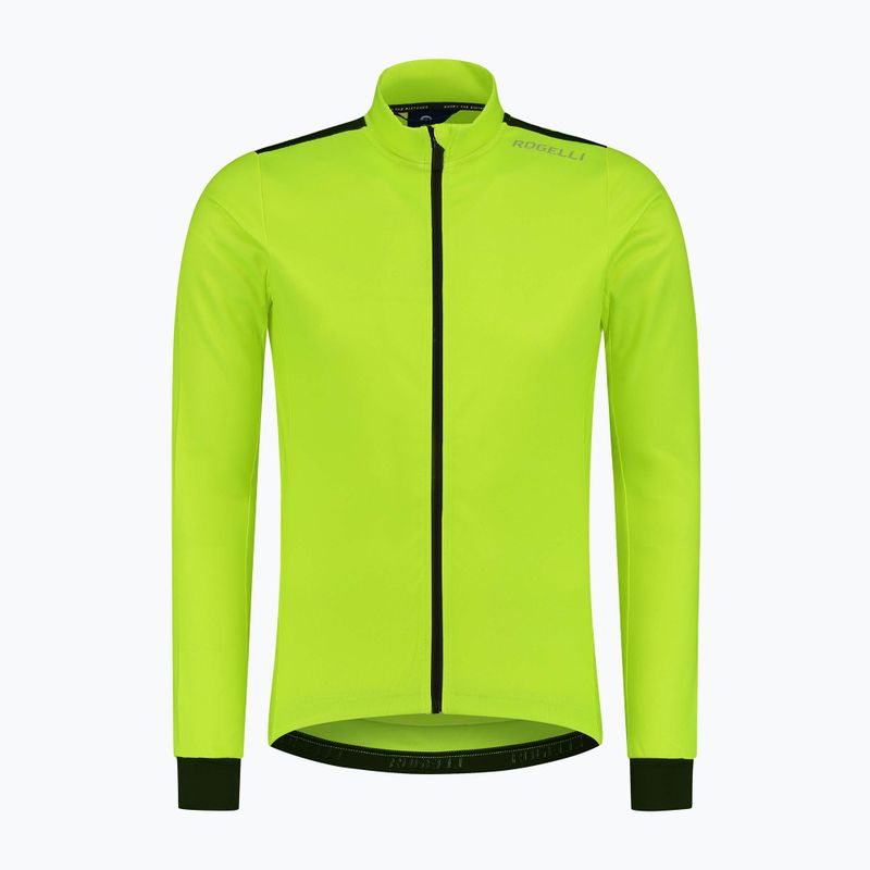 Rogelli Core fluor/nero manica lunga ciclismo uomo 3