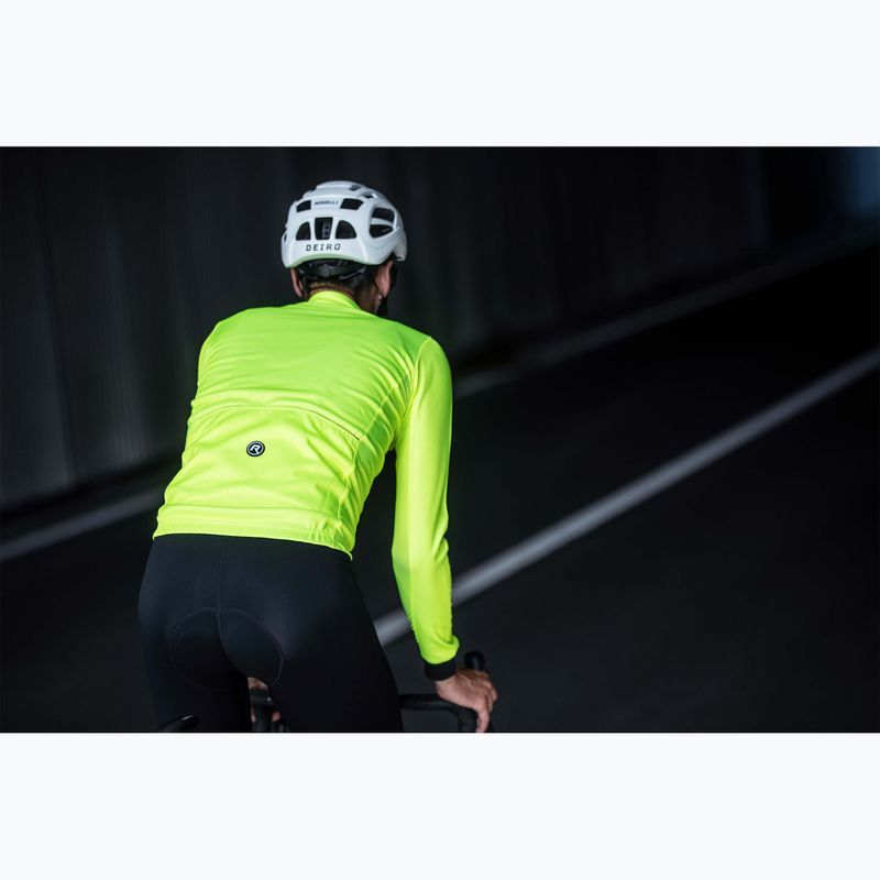 Rogelli Core fluor/nero manica lunga ciclismo uomo 9