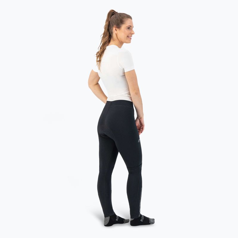 Pantaloni da ciclismo da donna Rogelli Core Tight nero 3