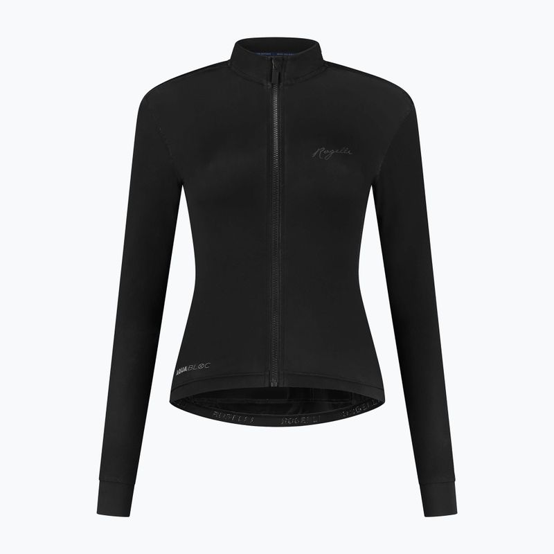 Felpa ciclismo donna Rogelli Distance nero 3