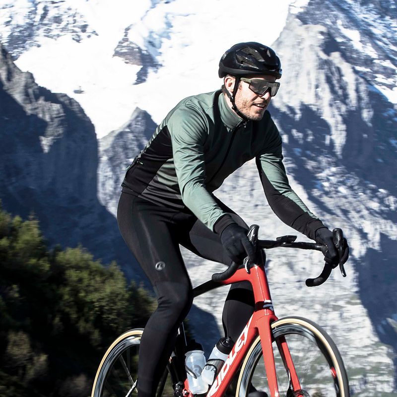 Giacca da ciclismo uomo Rogelli Tarax Winter Jacket army green 7