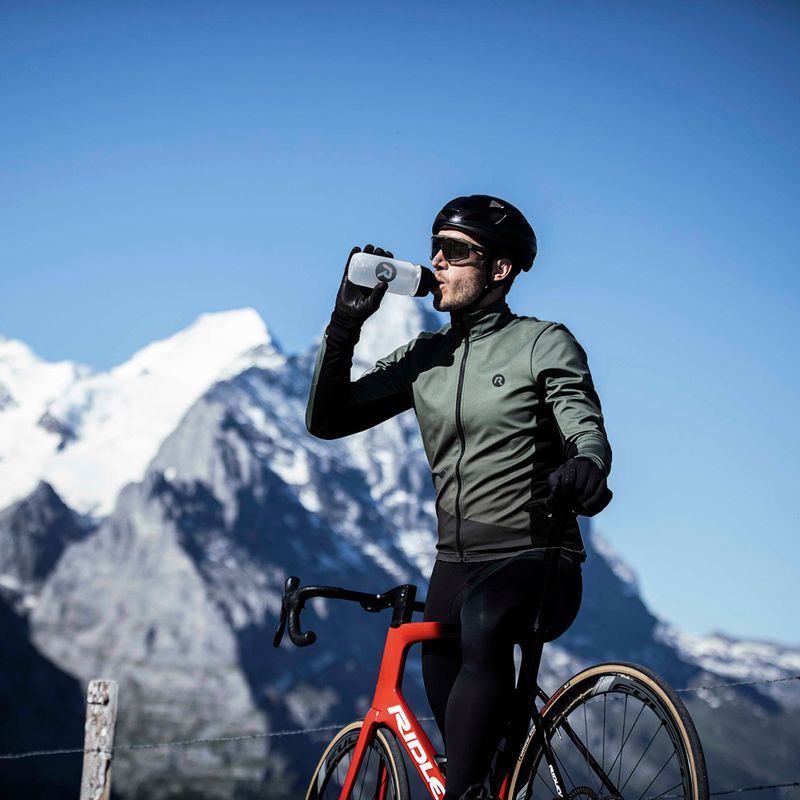 Giacca da ciclismo uomo Rogelli Tarax Winter Jacket army green 9