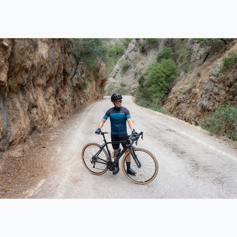 Maglietta da ciclismo da uomo Rogelli Hero II black/blue 6