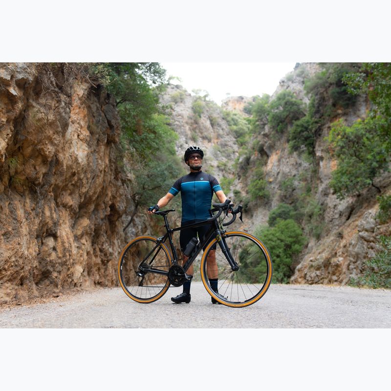 Maglietta da ciclismo da uomo Rogelli Hero II black/blue 7