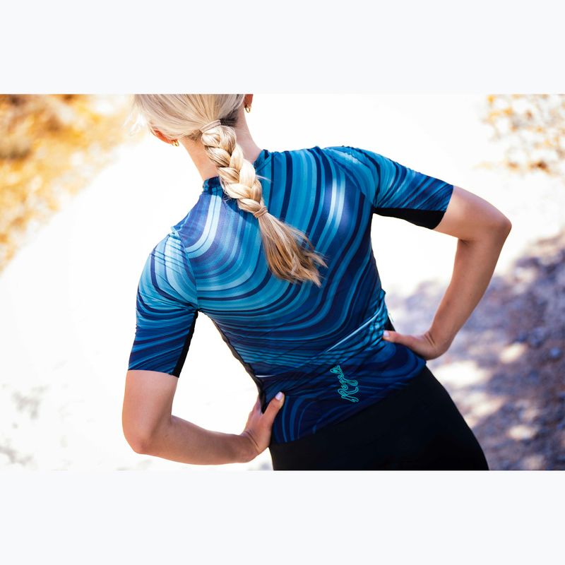 Maglia ciclismo donna Rogelli Lynn blu 7