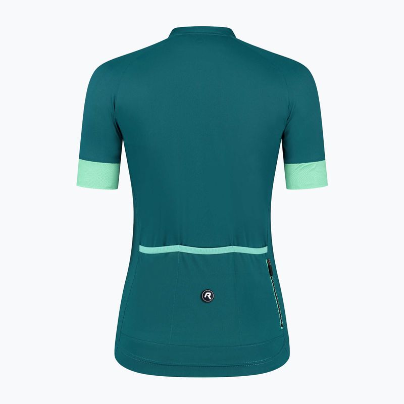 Maglia ciclismo donna Rogelli Modesta verde/turchese 4