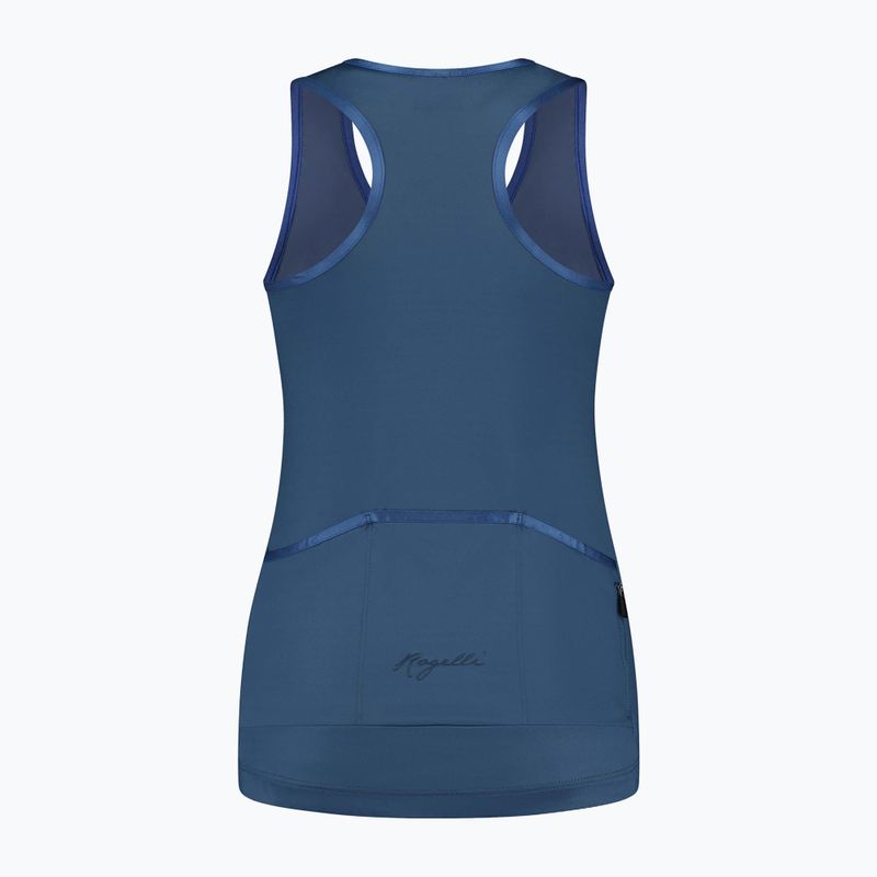 Canotta ciclismo donna Rogelli Abbey Tank Top navy 4