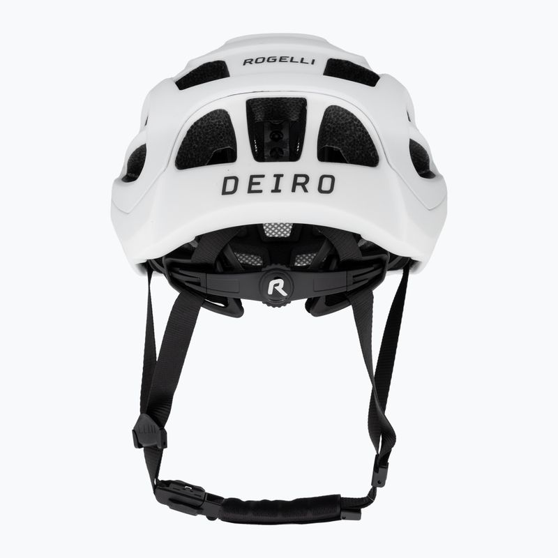 Casco da bicicletta Rogelli Deiro bianco 3