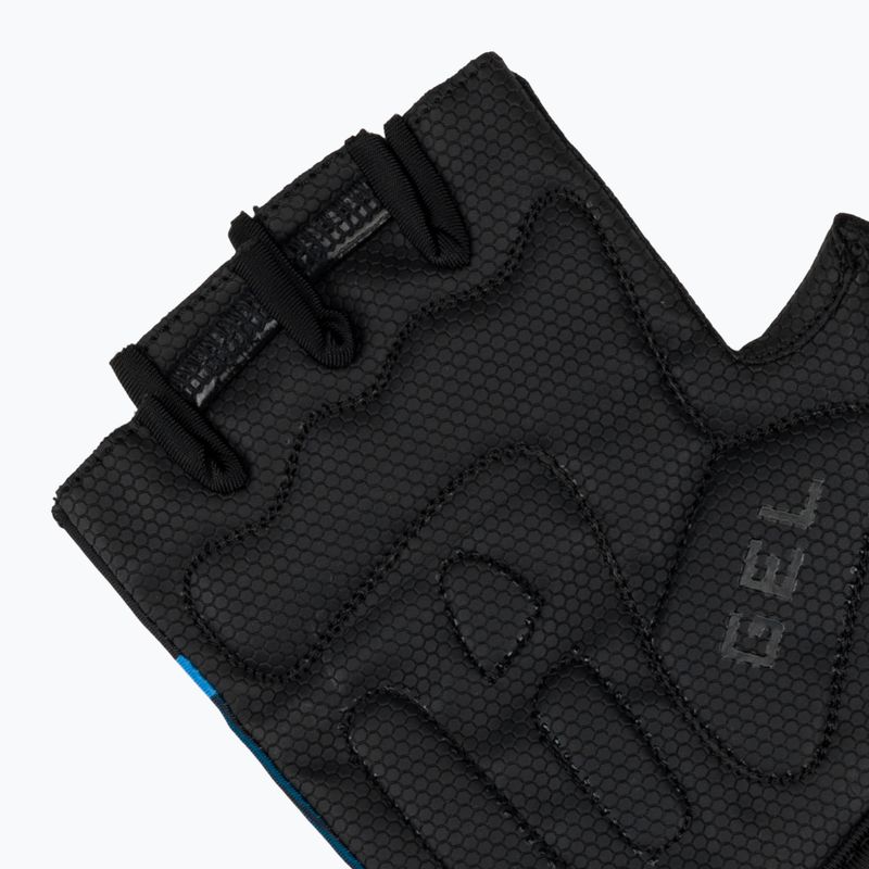 Guanti da ciclismo Rogelli Hero II uomo nero/blu 5
