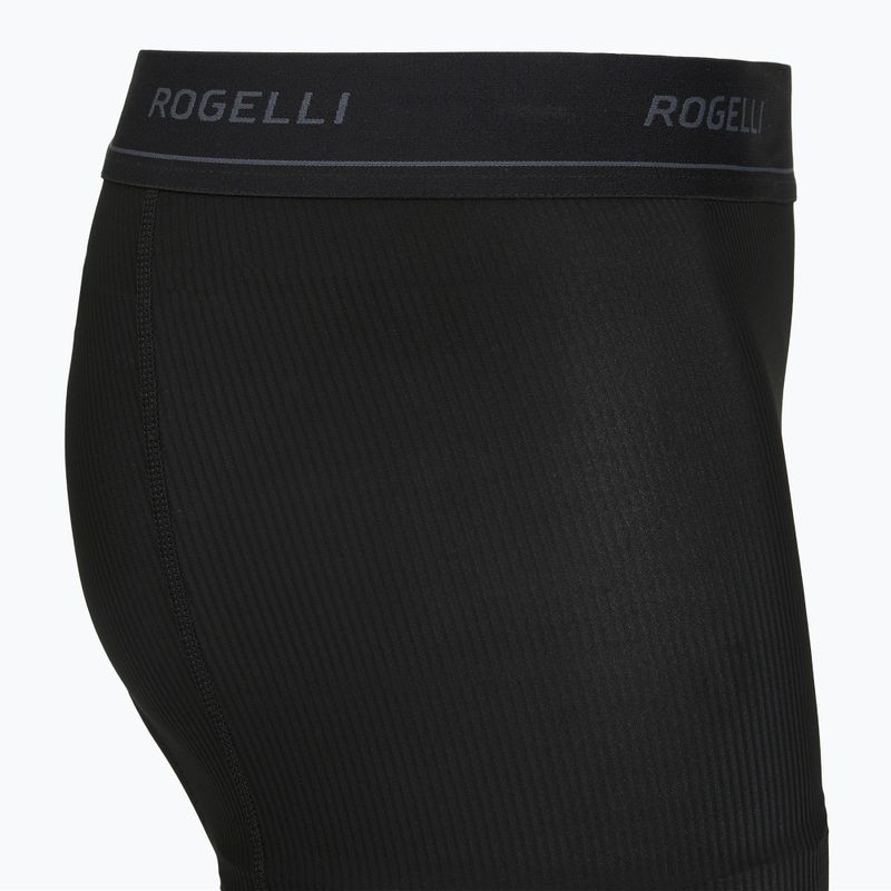Boxer da ciclismo Rogelli Prime Boxer da uomo nero 4