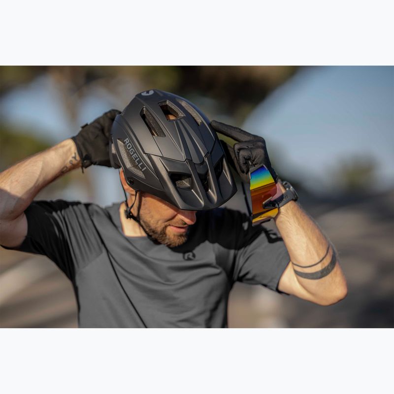 Rogelli Advntr Onyx Casco bici Mtb nero 7