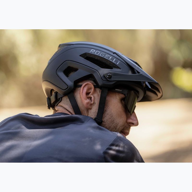 Rogelli Advntr Onyx Casco bici Mtb nero 10