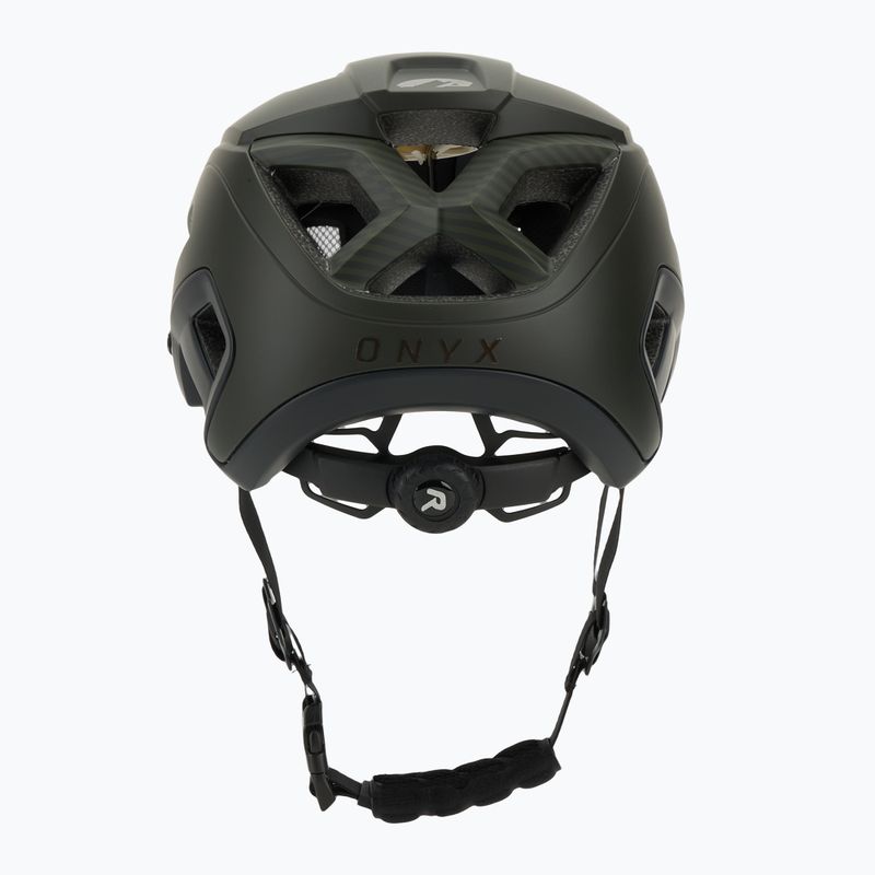Casco da bicicletta Rogelli Advntr Onyx Mtb verde militare 4