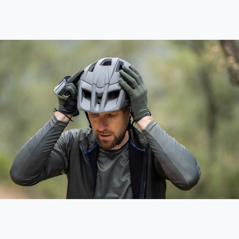 Casco da bicicletta Rogelli Advntr Onyx Mtb verde militare 9