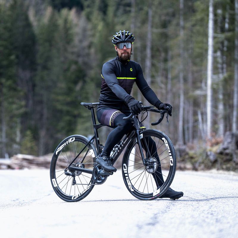 Rogelli Hero II manica lunga ciclismo uomo nero/fluoro 9