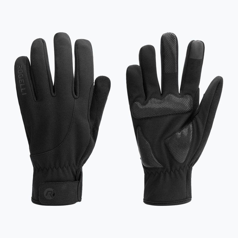 Guanti da ciclismo da uomo Rogelli Core II Winter Windproof nero