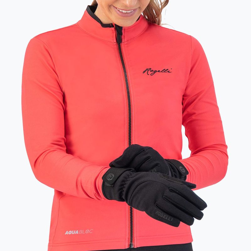 Guanti da ciclismo donna Rogelli Core II Winter Windproof W black 2