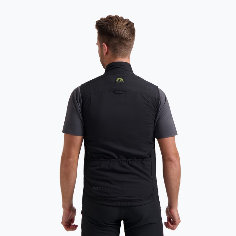 Gilet da bicicletta da uomo Rogelli Advntr Insulated nero 2