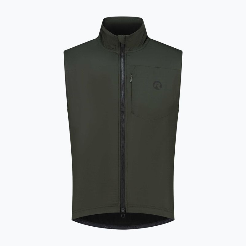 Gilet da ciclismo Rogelli Advntr Insulated verde militare da uomo 6