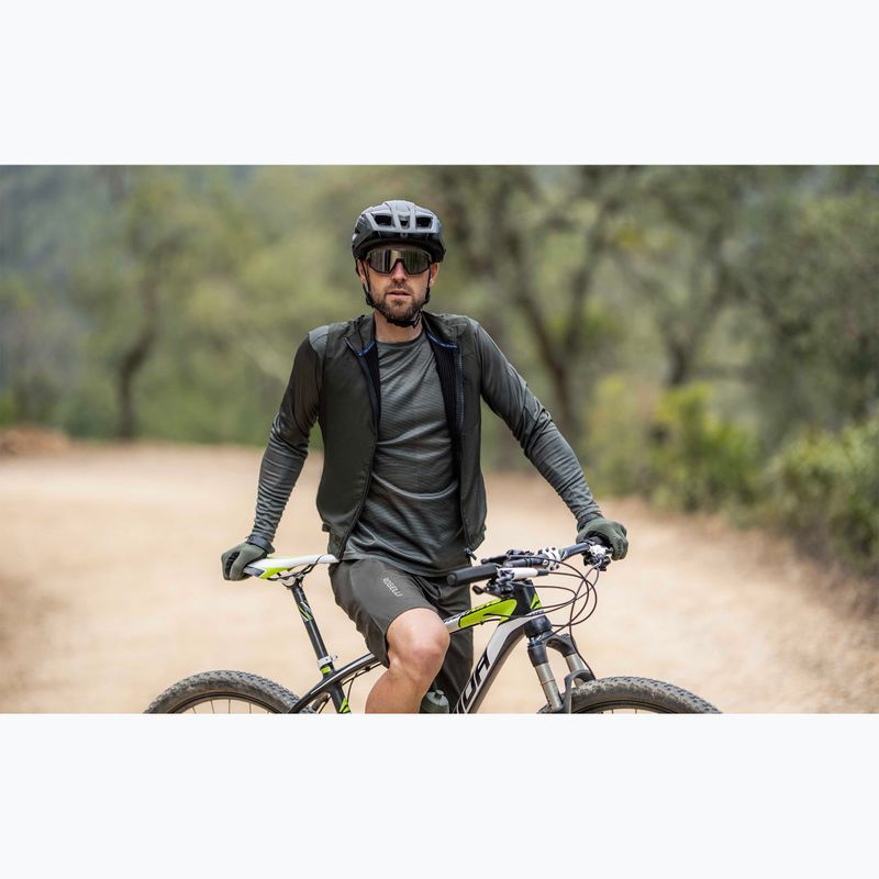Gilet da ciclismo Rogelli Advntr Insulated verde militare da uomo 8