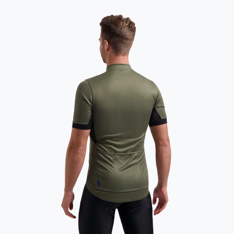 Maglia ciclismo uomo Rogelli Core verde 2