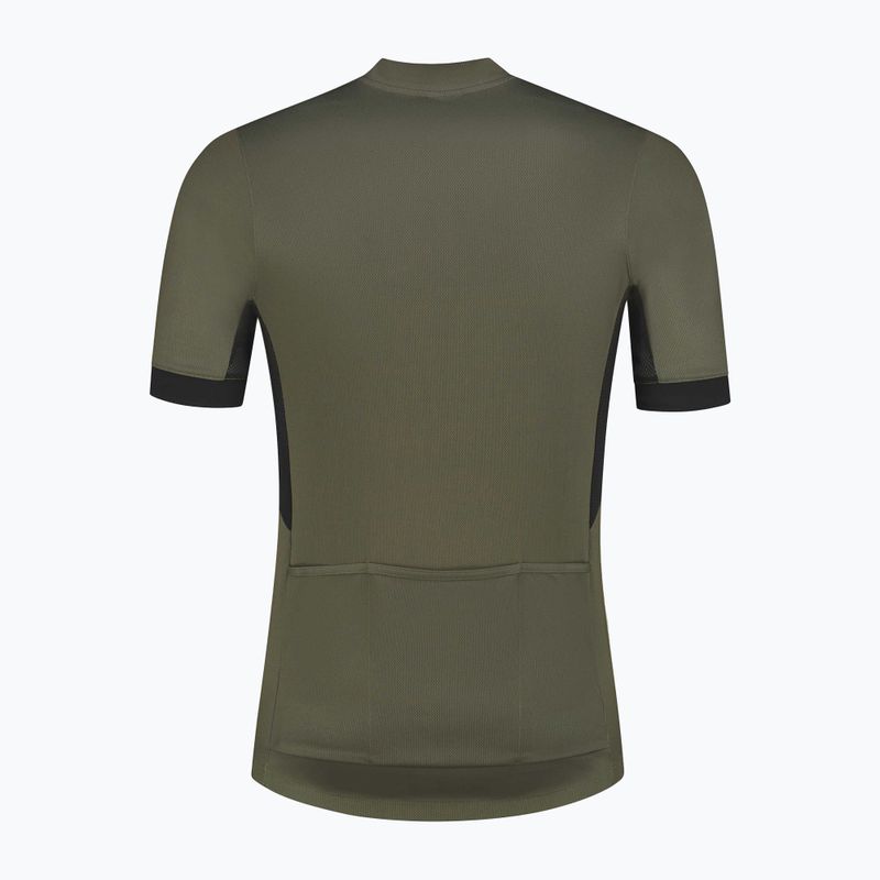 Maglia ciclismo uomo Rogelli Core verde 4