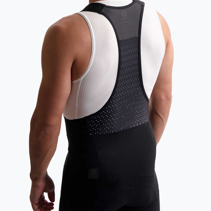 Pantaloncini da ciclismo Rogelli Signature Bib Short da uomo, nero 3