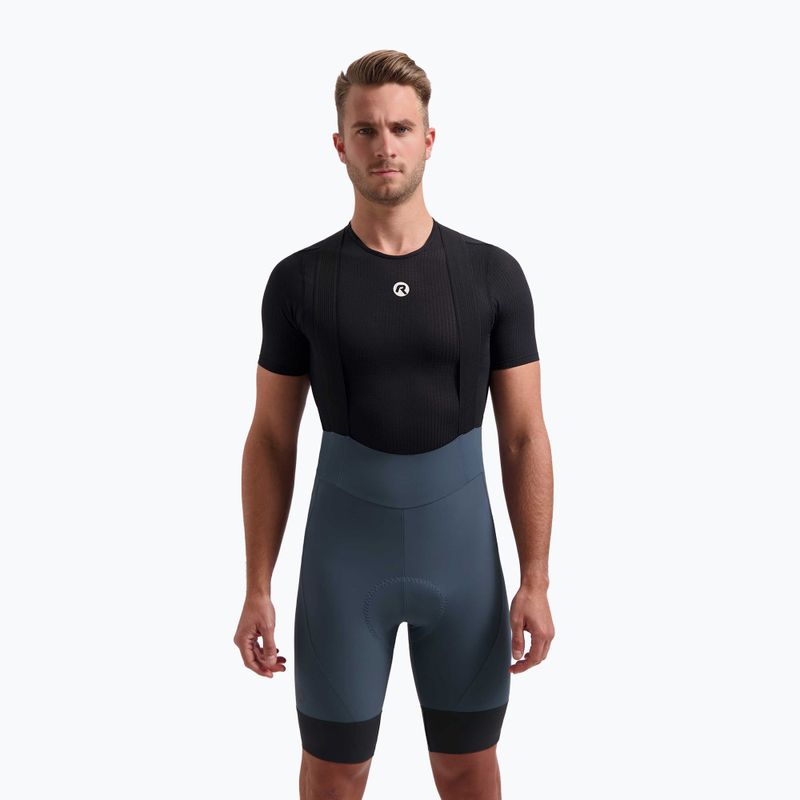 Rogelli Signature Bib Short pantaloncini da ciclismo da uomo blu