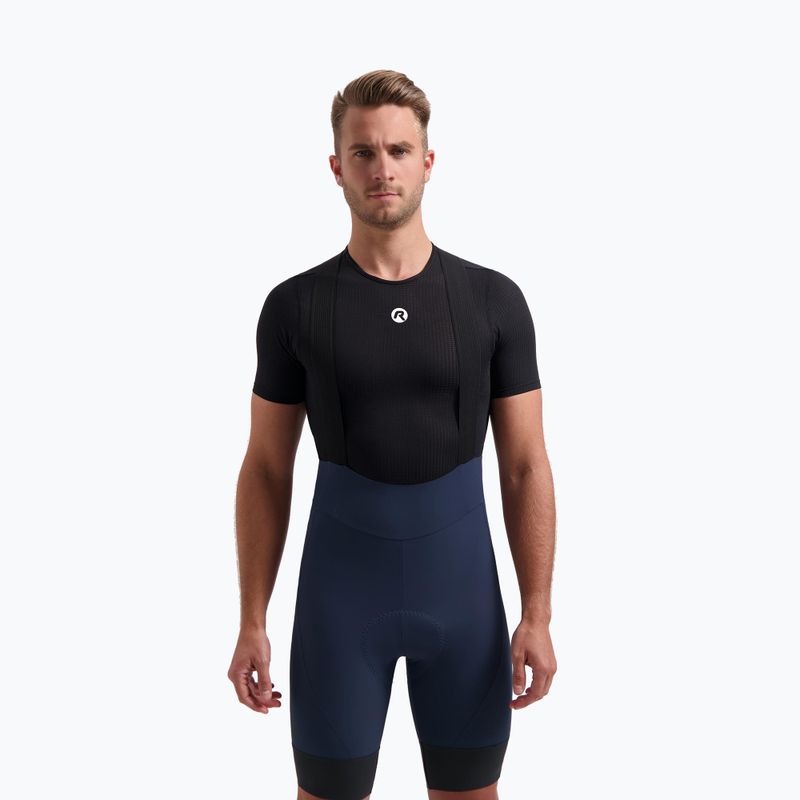 Rogelli Signature Bib Short pantaloncini da ciclismo da uomo blu