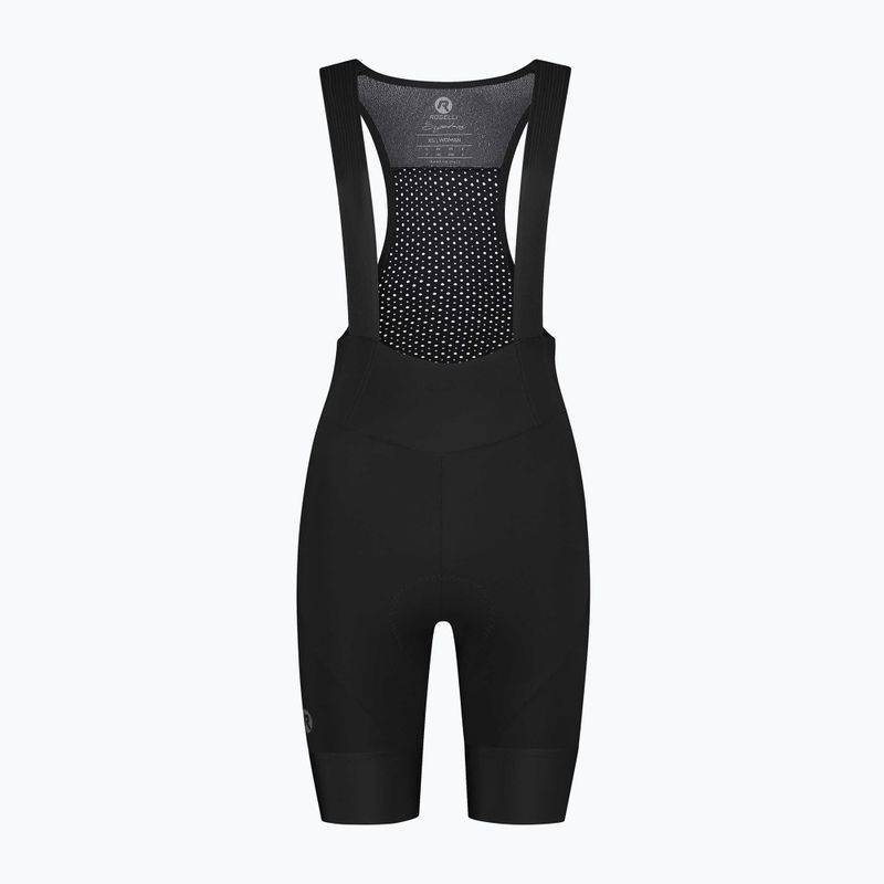 Pantaloncini da ciclismo da donna Rogelli Signature Bib Short W nero 4