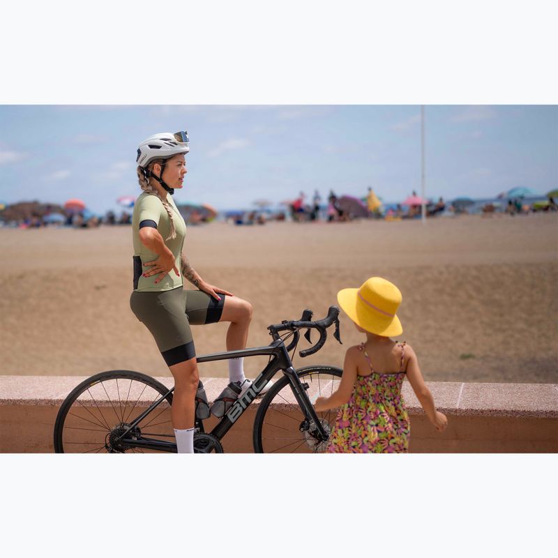 Pantaloncini da ciclismo da donna Rogelli Signature Bib Short W verde 10