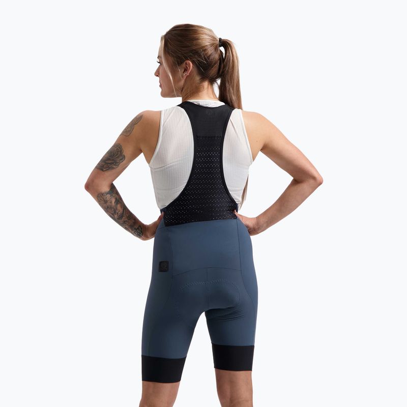 Pantaloncini da ciclismo da donna Rogelli Signature Bib Short W blu 2