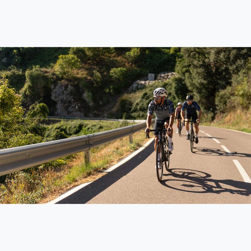 Maglia ciclismo uomo Rogelli Essential Graphic grigio 8