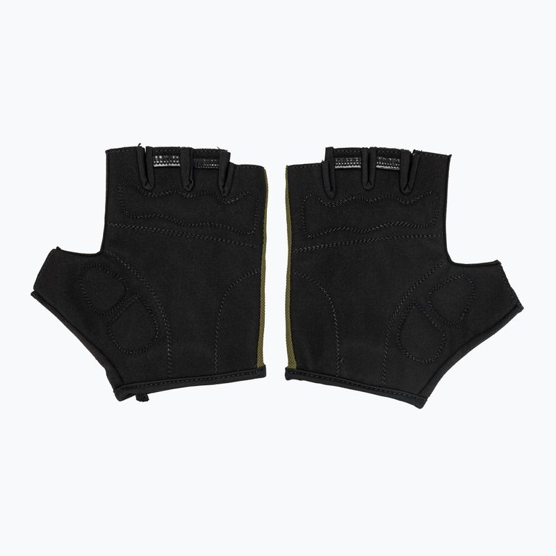 Guanti da ciclismo Rogelli Core verde militare da uomo 3