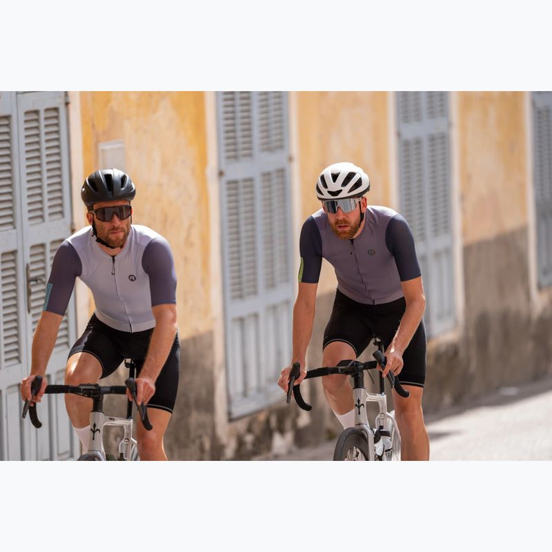 Maglia ciclismo uomo Rogelli Fast grigio / turgido 13