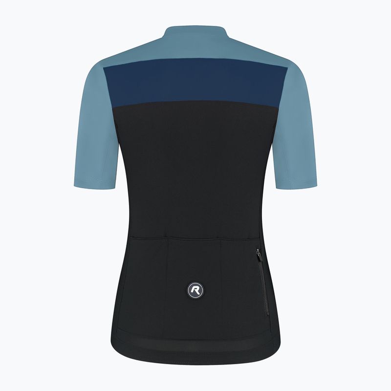 Maglia da ciclismo da donna Rogelli Core Block W black/blue/dark blue 7