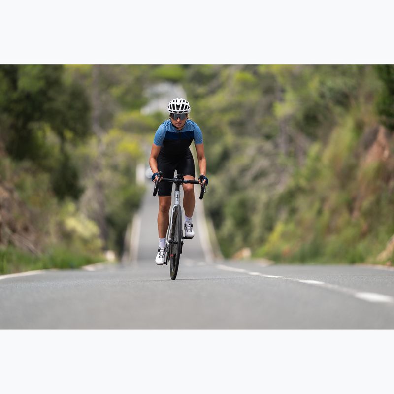 Maglia da ciclismo da donna Rogelli Core Block W black/blue/dark blue 9