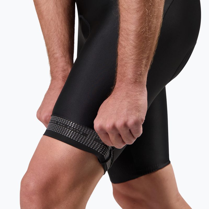 Pantaloncini da ciclismo Rogelli Distance II Bib Short uomo nero 6