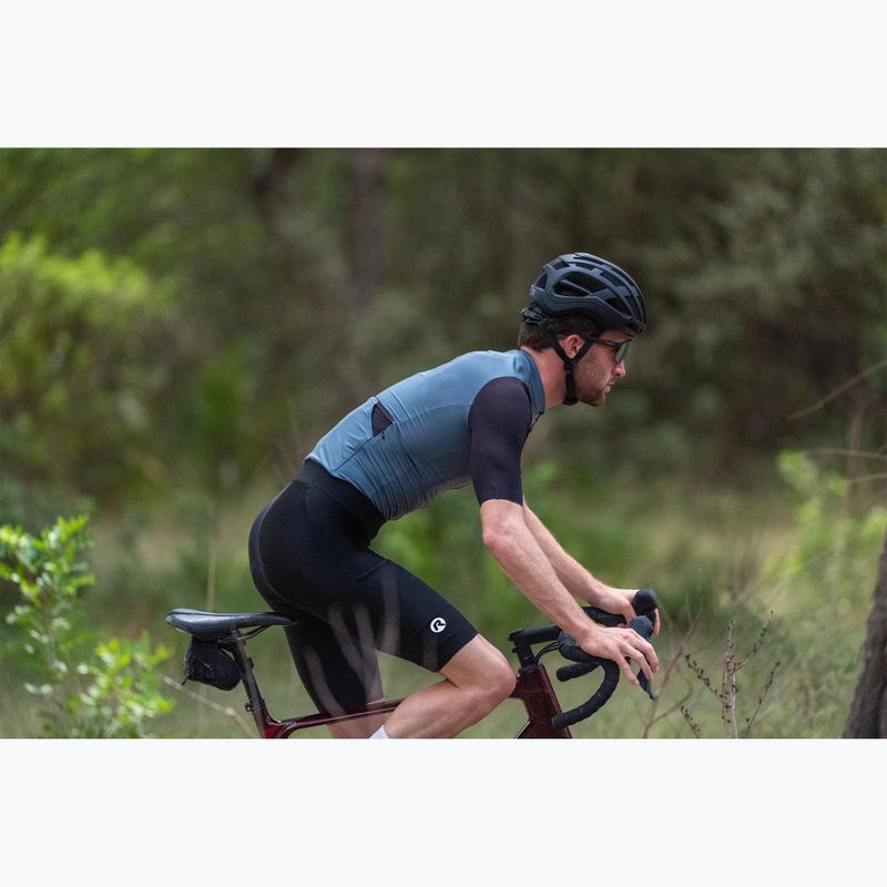 Pantaloncini da ciclismo Rogelli Distance II Bib Short uomo nero 9