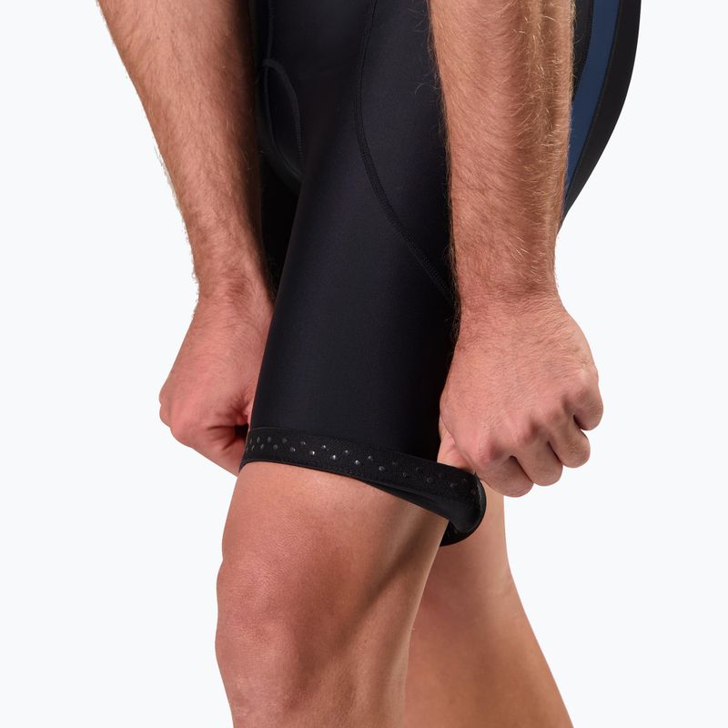 Pantaloncini da ciclismo Rogelli Core Bib Short da uomo nero/blu 5