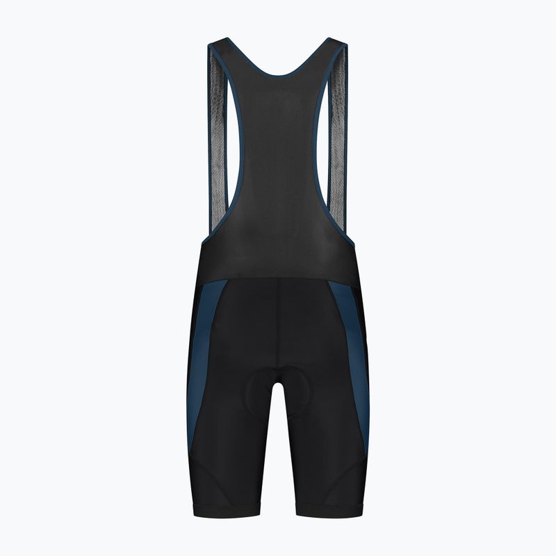 Pantaloncini da ciclismo Rogelli Core Bib Short da uomo nero/blu 7