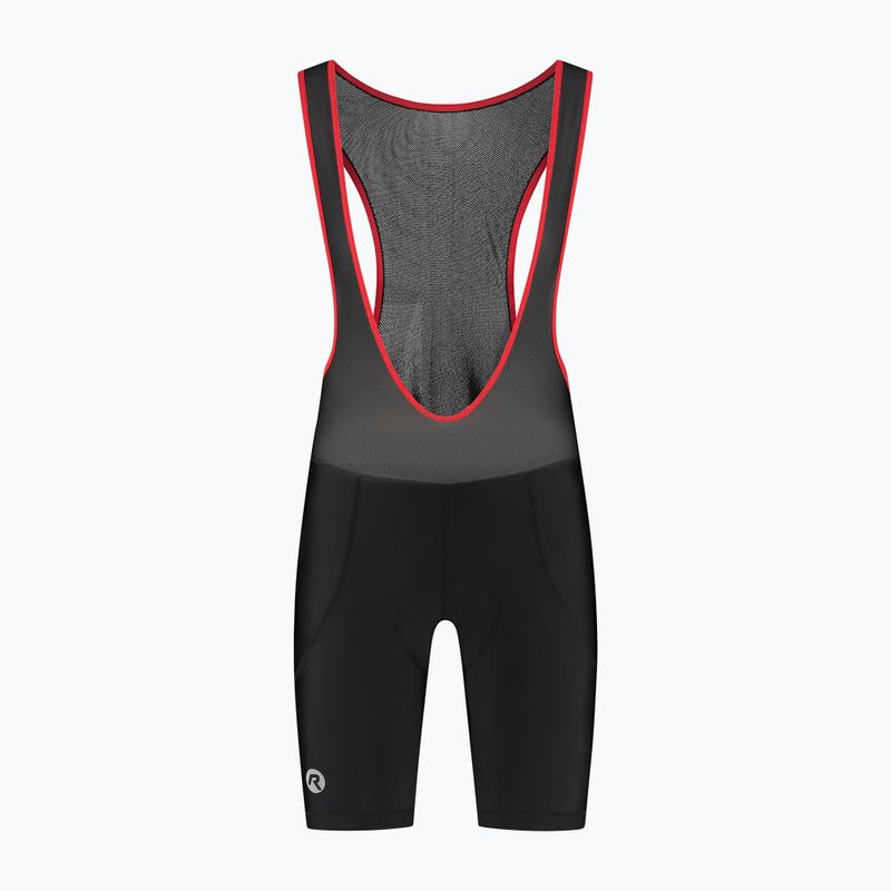 Pantaloncini da ciclismo Rogelli Core Bib Short da uomo nero/rosso 6