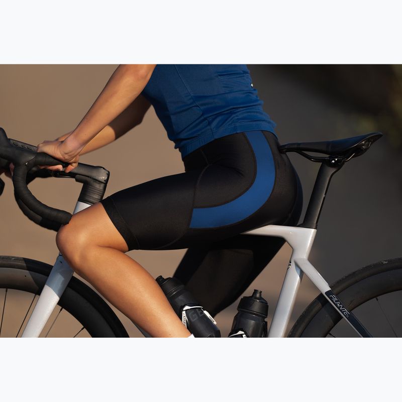 Pantaloncini da ciclismo da donna Rogelli Core Bib Short W nero/blu 7