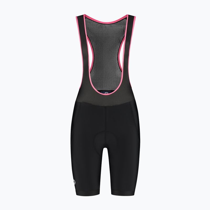 Pantaloncini da ciclismo da donna Rogelli Core Bib Short W nero/rosa 5