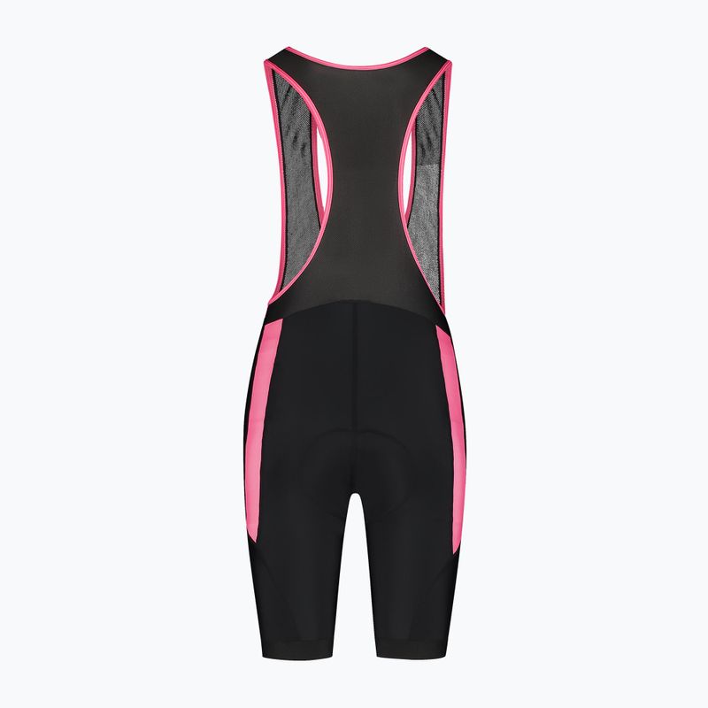Pantaloncini da ciclismo da donna Rogelli Core Bib Short W nero/rosa 6
