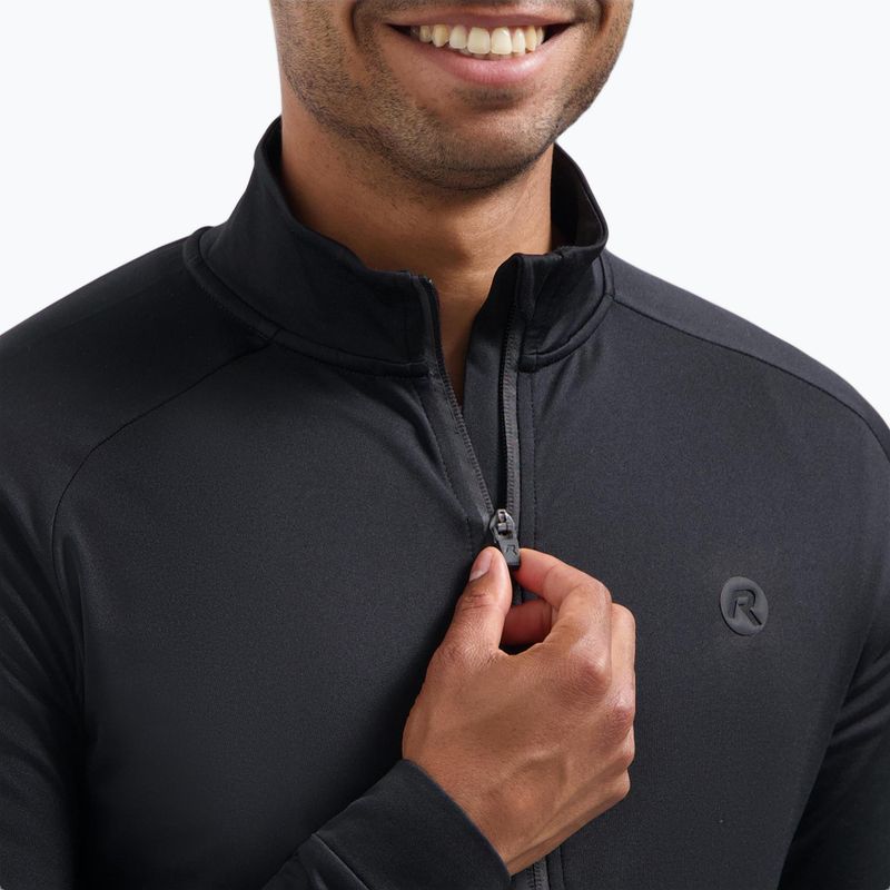 Maglia da ciclismo a maniche lunghe uomo Rogelli Essential II black 4